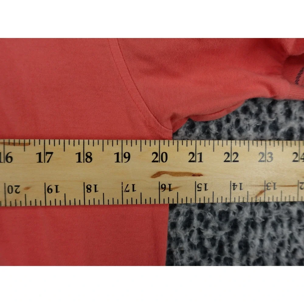 Brooks‎ Brothers 346 Polo Shirt Mens Medium Coral Pink Cotton Short Sleeve Logo
